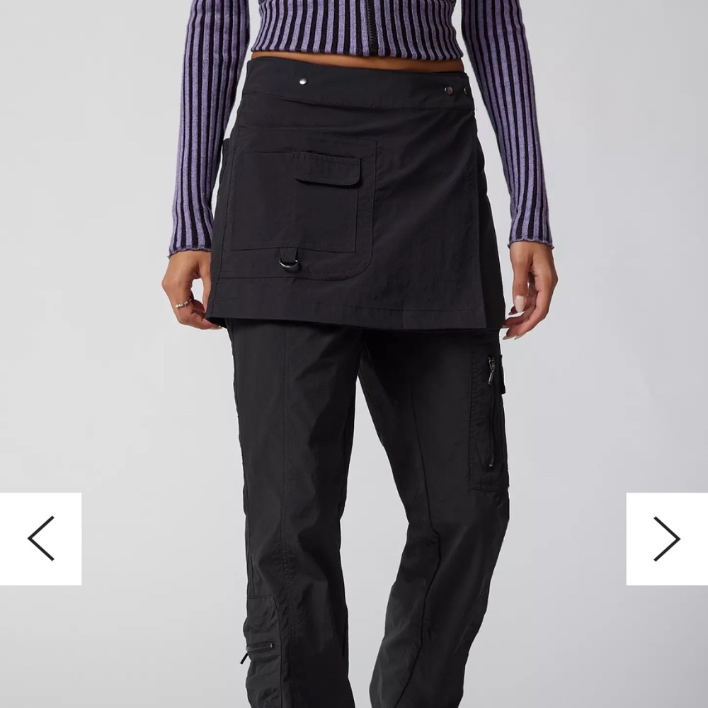 UO Alexa Layered Skirt Cargo Pant